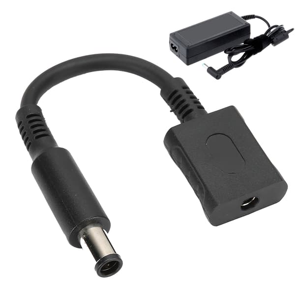 HP DC Strømadapter Stik Hun 4.5x3mm til Han 7.4x5.0mm