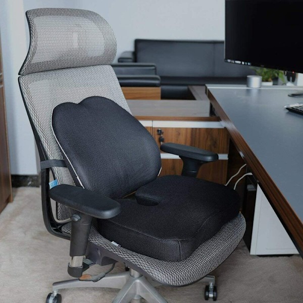 Musta Memory Foam -tyyny [45*35*7] Memory Foam -tyyny Ortopedinen Memory Foam -tyyny, sopii kodin sisustukseen
