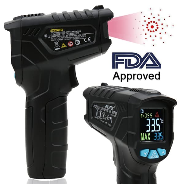 Bärbar infraröd temperaturtestare - IR01B industriell termometer