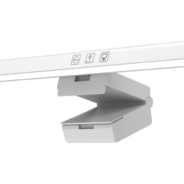 Touch Control LED Skærmlampe Reducerer Øjenbelastning 60min Timer Hvidt Lys