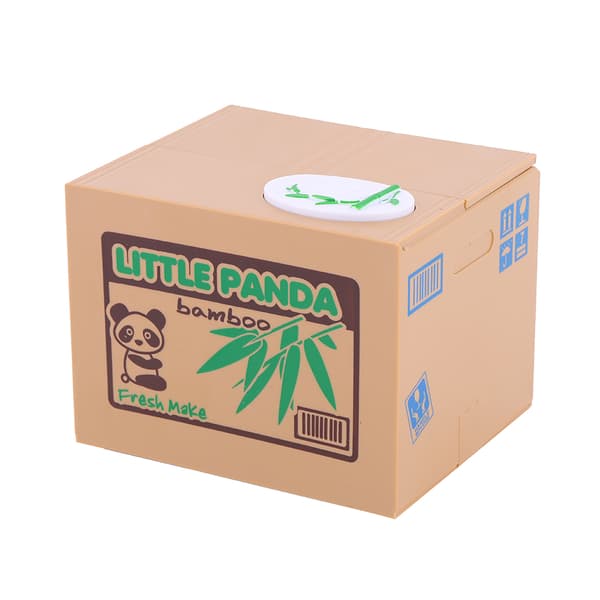 Panda Møntboks Automatisk Pengebesparende Sparegris