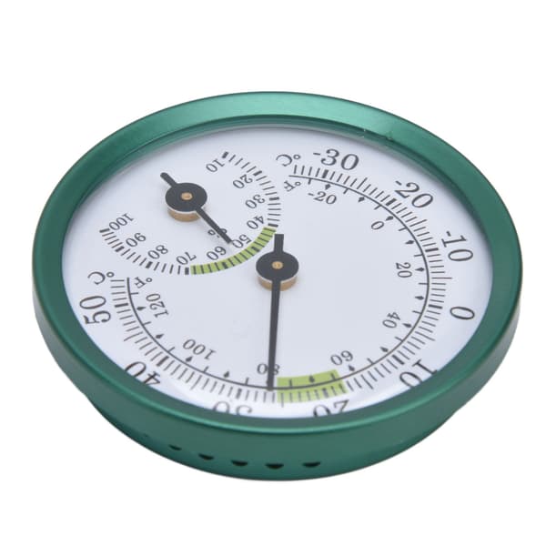 Mini Väggmonterad Termometer Hygrometer Transparent Stor Skärm