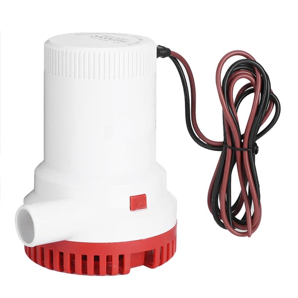 2000GPH Elektrisk länspump marint tändningsskyddad 12V båtvattenpump