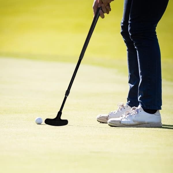 Herre- og Børne Tovejs Putter Højre- og Venstrehånds Mini Putter Foldbar Golfkølle