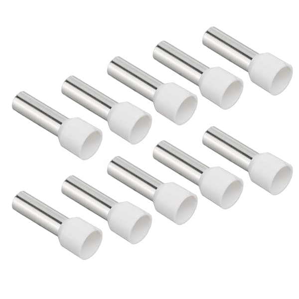 100 stk. isolerede krympeforbindelser EU-stil ledningsender 6 AWG E16-18