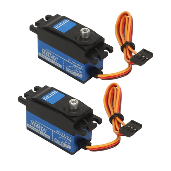 SPT 4412LV Digital Servo Blå 12KG High Torque Metal Gear Servo til 1/10 RC Biler Både