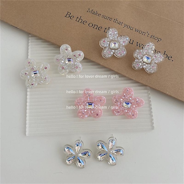 Øreringe New Arrival Flower Stud Girls&#39; Modesmykker Ac2591 D297