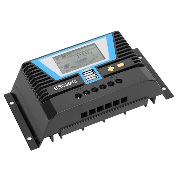 Solar Charge Controller 30A 12V 24V 36V 48V BSC3048 til flere batterityper