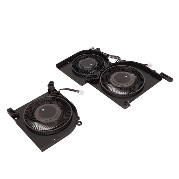 MSI GS66 Laptop Køleventilator 4-Pin Stik Aluminium Legering Nem Installation til 10SD 10SGS 10SFS 10SF 10SE CPU GPU Ventilator