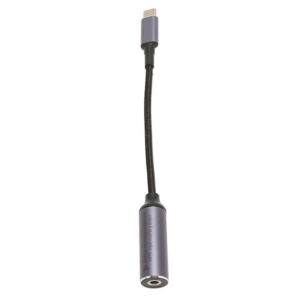 DC til Type C Kabel 2.5x0.7mm 100W Hun Input til Han Output Auto Identifikation Type C til DC2507 Kabel til PC Telefon
