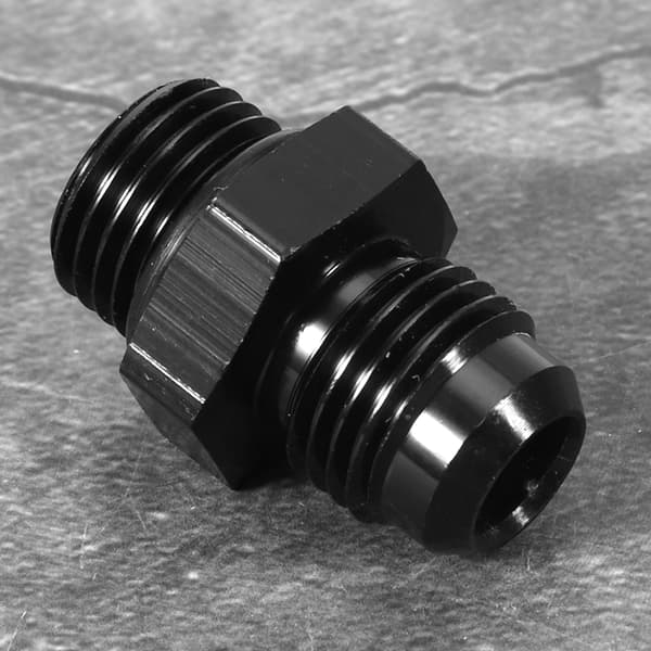 Sort Universal ORB 6 O Ring AN6 Ekstern Gevind Adapter Connector System