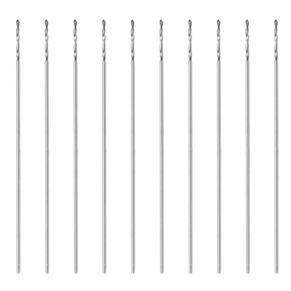 Lite Lige Skaft Perlebor Sæt 10 stk. 0,3 mm K10