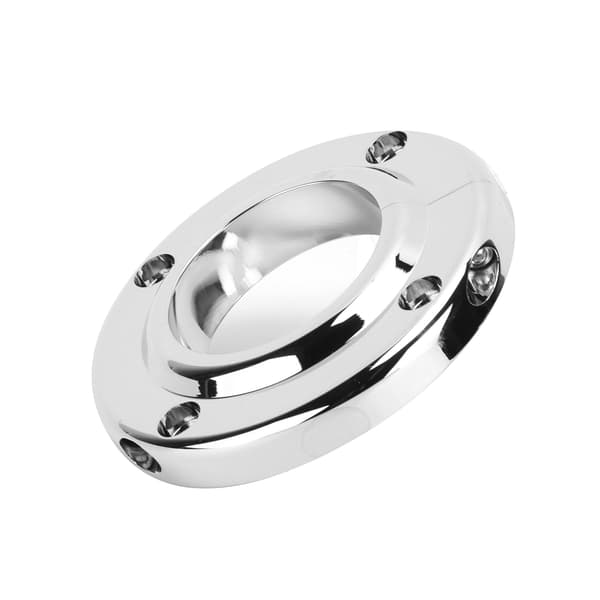 2 Polerte Runde Gulvmonterte Erstatningsmotorstativ for GM SBC BBC 350 2in