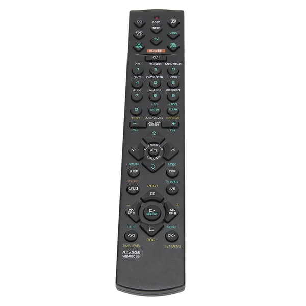RAV206 AV-mottaker Fjernkontroll Erstatning for V694090US AX 596 RXV420 YHT34