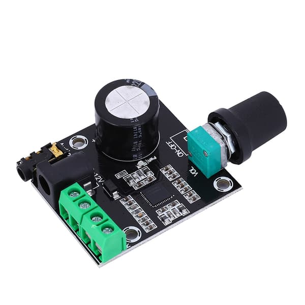 2-kanals digital förstärkarmodul Högeffekts potentiometer PAM8610 12V