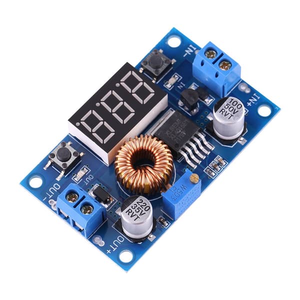 1. DC Buck Converter Spændingsregulator Step Down Modul 5A 4.0V til 38V Input 1.25V til 36V Output Justerbar