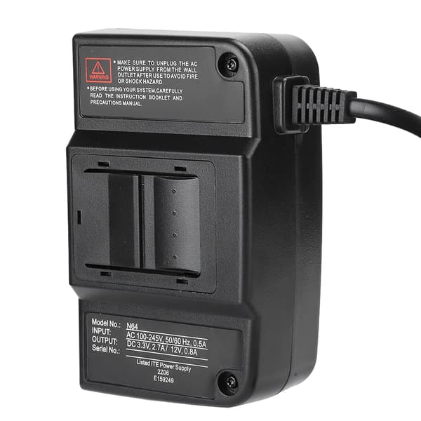 HYC N64 1688 Strømtransformator AC Adapter til Nintendo N64 1688 Forlængerkabel 100 240V