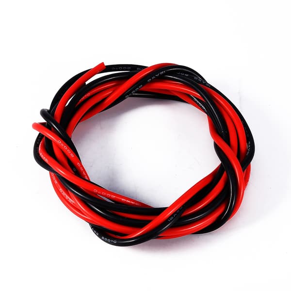 12AWG Silikon Elektronisk Kabel Ledning 5m Kobber RC