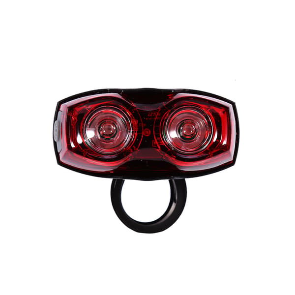 2 LED Cykel Baglygte Lys Cykelsikkerhed Bageste Advarselslampe