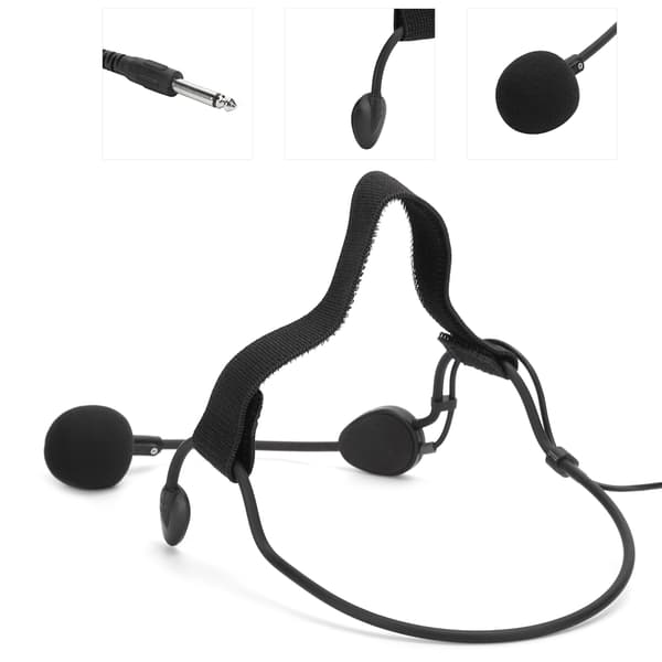 6,35 mm Jack Öronklämma Dynamisk Mikrofon för WH20TQG Musikinstrument Gitarr