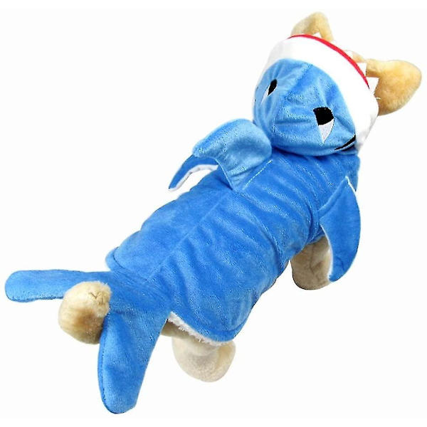 Rolig hundkatt hajdräkt