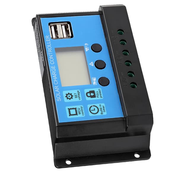 60A PWM Solcelleladeregulator 12V 24V Auto