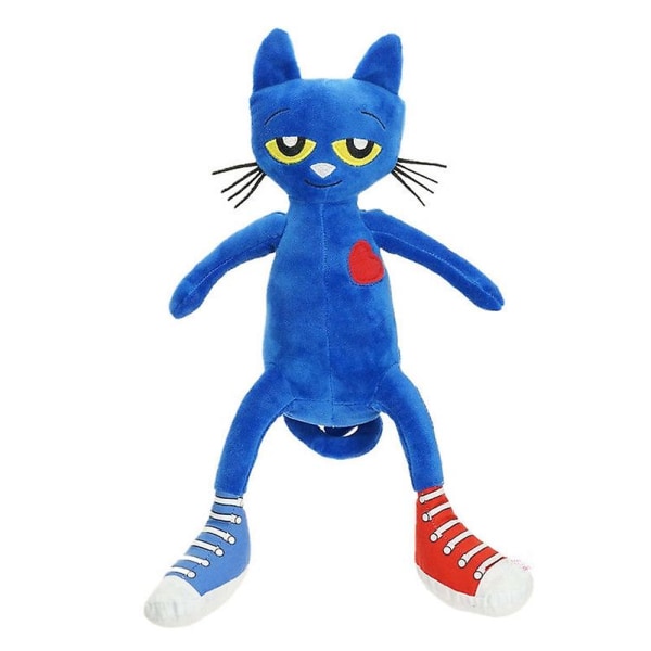Pete The Cat Plysdukke I Love My White Shoes Soft Stuffed Toy 33cm