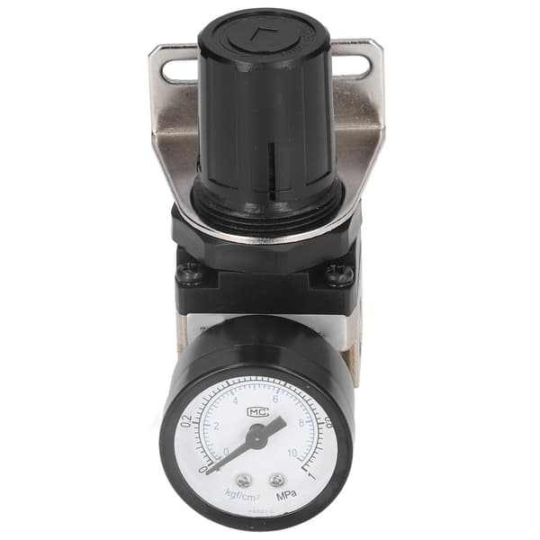 AR2000 02 G1 4 Lufttrycksregulator 0,05 0,85 MPa Justerbar Kontrollventil med Mätare