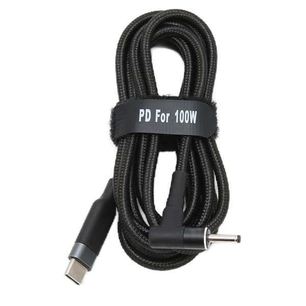USB C till DC Laptop Laddningskabel 1.5m PD Snabbladdning EMARK Chip
