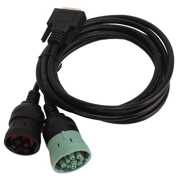 Y-delt diagnostisk kabel 6PIN 9PIN stabil overføring fleksibel 121891 diagnostisk kabeladapter for DLA+2