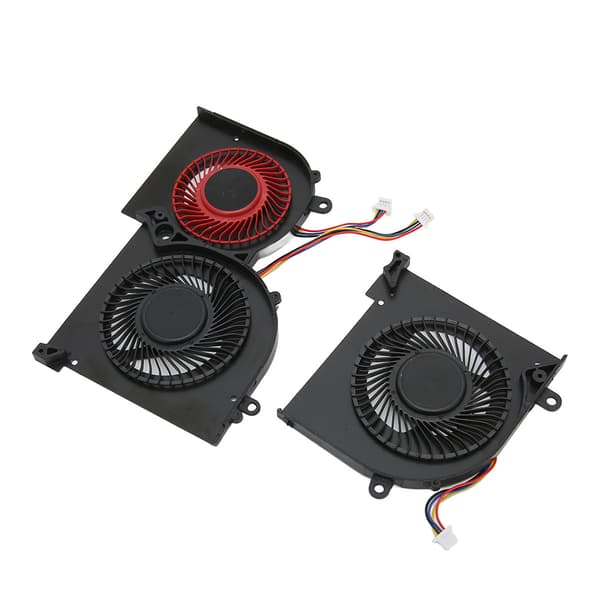 MSI GS65 16Q2 Laptop CPU GPU Kylfläkt 4-Pin Värmeavledning