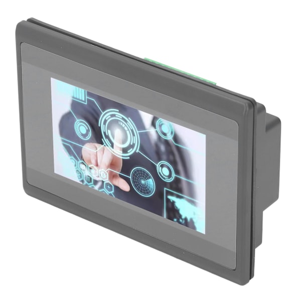 4,3 tommer HMI PLC Touch Screen Transistor Output Switch Counter 12 Input 8 Output til FX3U 20 40 48MRT DC24V 1A
