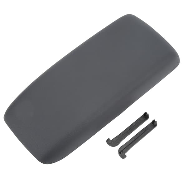 Mittkonsollock Armstödsskydd PU-läder Svampfoder AM 3398074010 Ersättning för Tacoma 1995-2000 Grå