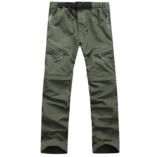 miesten retkeilyhousut Army Green M