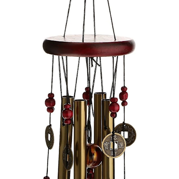 Vindklocka, 4 rör 5 klockor Klockspel Wind Chime