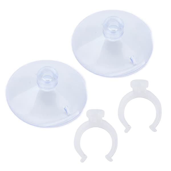 Kraftig akvarium sugekopp med klips 16mm til 22mm