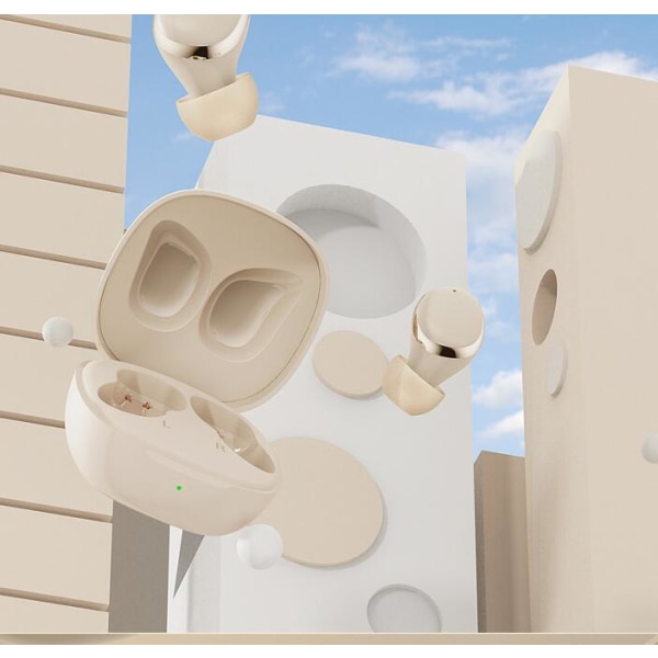Macaron Mini In-Ear Bluetooth kuulokkeet (beige)