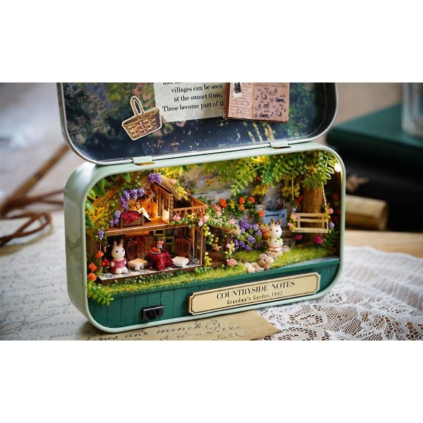 DIY hut box teater handgjord montering Countryside Notes
