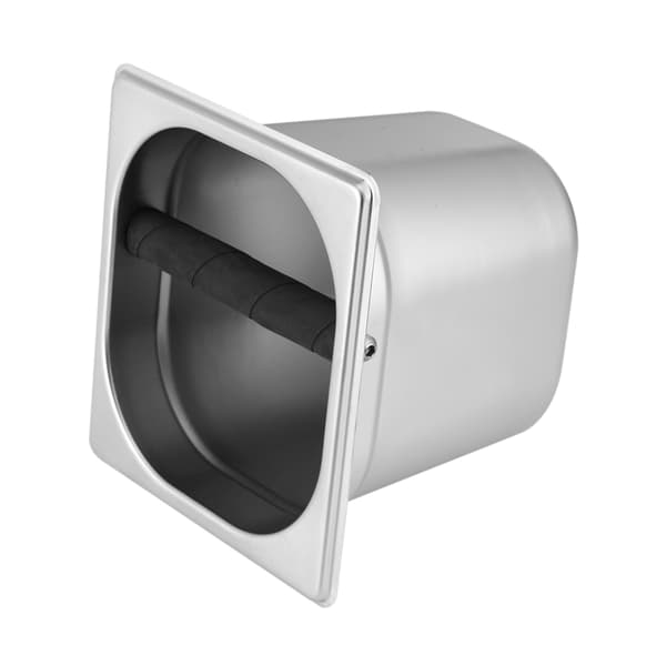Espresso Knock Box i Rustfrit Stål - Tilbehør til Kaffemaskine