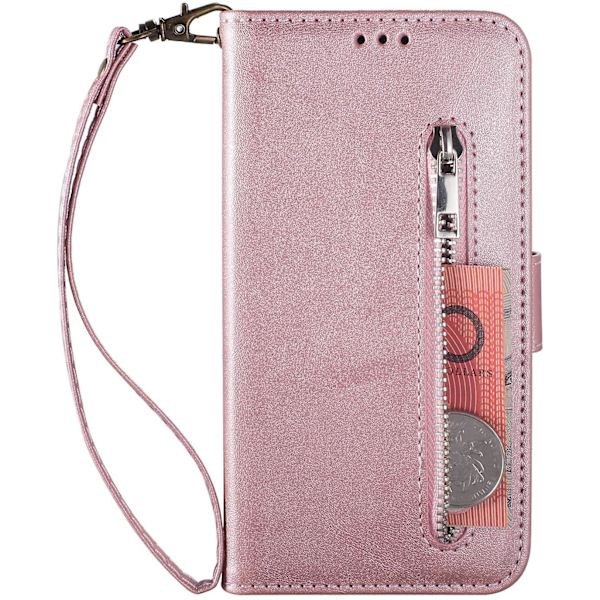 Samsung Galaxy A71 Wallet phone case Rose Gold
