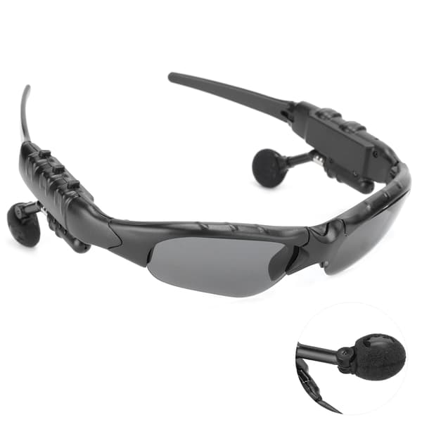 Bluetooth Smart Solbriller Utendørs Headset Kjørebriller Hodetelefoner