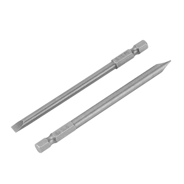 10 stk. S2 Stål Krydshoved PH1 PH2 Skruetrækkerbitsæt 1/4 tomme Hex Skaft 100 mm
