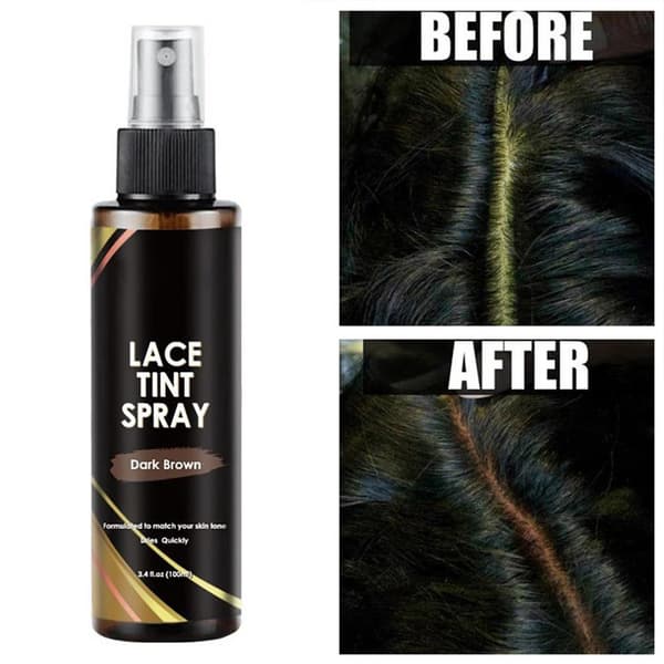 Langvarig Lace Tint Spray for Parykker