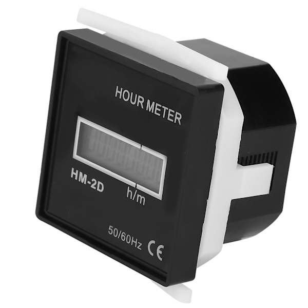 HM 2D AC 100 240V Digital Elektrisk Teller LCD-skjerm Tidsmåler Måleteller