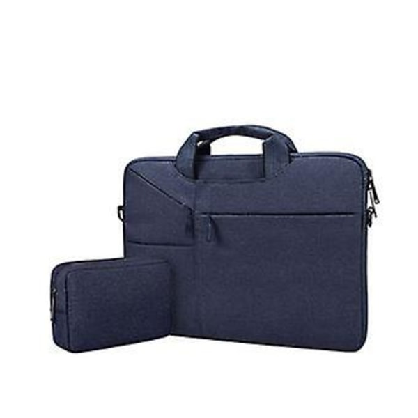 Laptoptaske Vandtæt Holdbar Med Adaptertaske 13.3 &#39;&#39; | Mørkeblå | 345 X 255 X 25 Mm