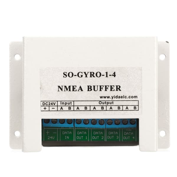 NMEA Buffer 1 ind 4 ud Marine Seriel Linjesplitter Isolerende Konverter Interface 24V Kredsløbssystem