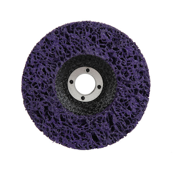 5-delt Poly Strip Skive Sæt 100 mm Diameter Ideel til Fjernelse af Maling og Rust