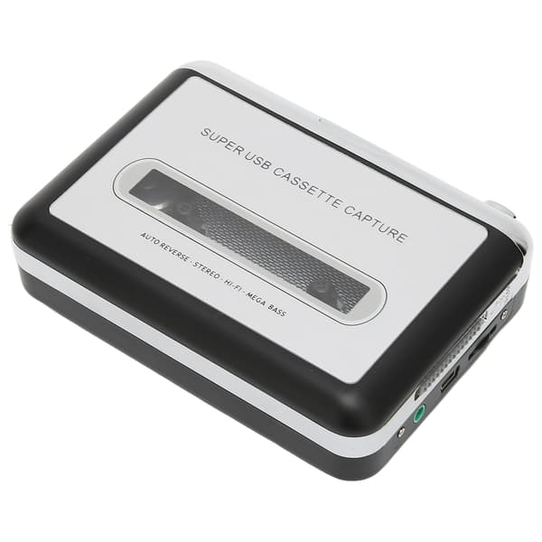Bärbar Multifunktionell MP3 CD-omvandlare USB Auto Reverse Kassettspelare för Bärbara Datorer och PC