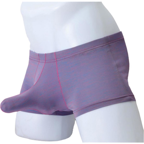 boxer underkläder för män Purple 2XL