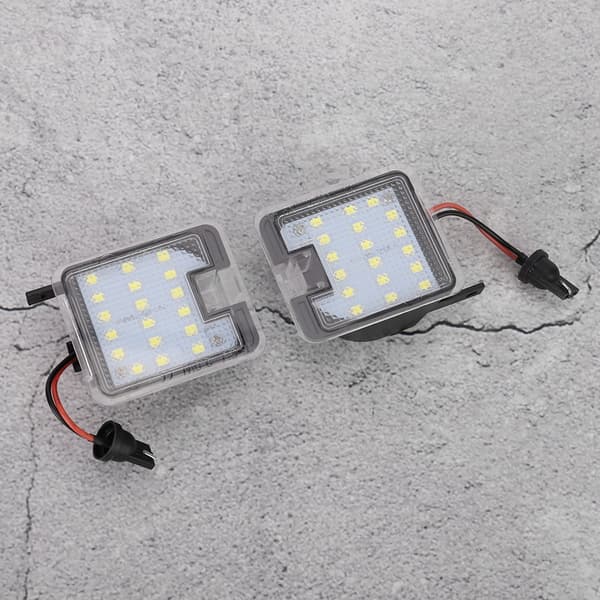 2 st LED Vingspegel Belysning Dörrbelysning Exteriör Passar Ford/Focus 2013